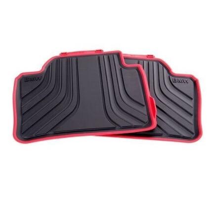 BMW Floor Mat Set - Rear (Beige - Carpeted) 51472348159